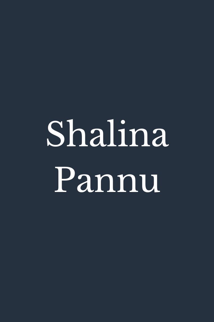 Shalina Pannu from Bordin | Semmer