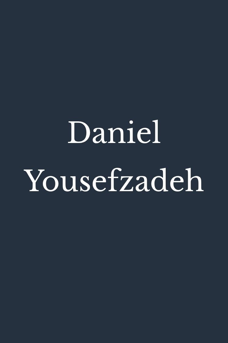 Daniel Yousefzadeh from Bordin | Semmer