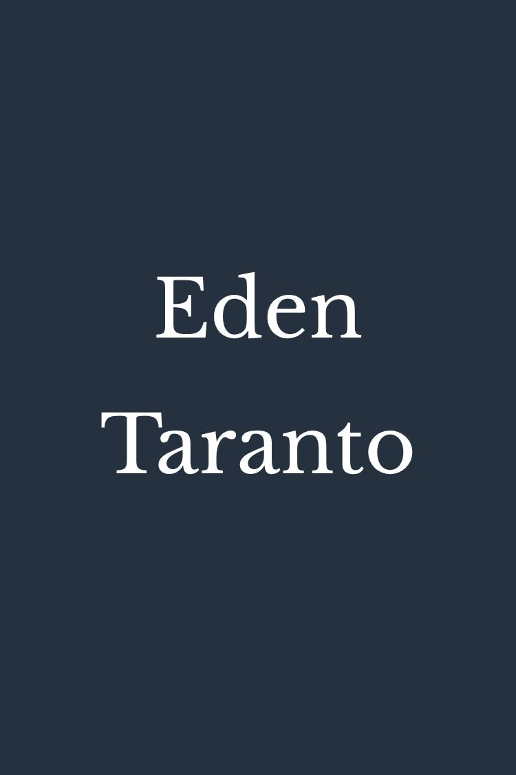 Eden Taranto from Bordin | Semmer